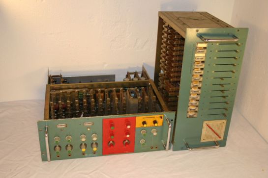 Vocoder built for Kraftwerk (stolen from Wikipedia)